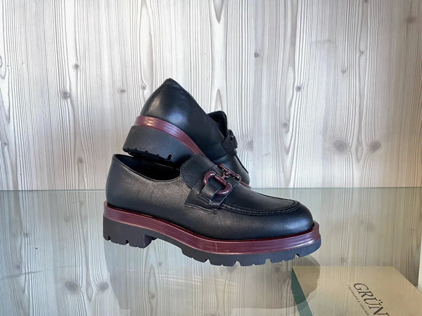 IGI &amp; CO. Mocassino Donna Nero e Bordo