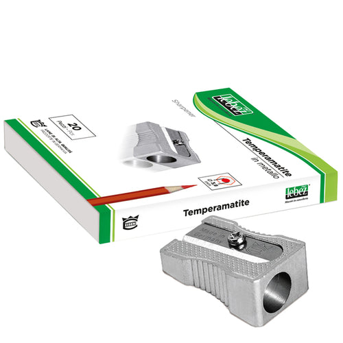 Scatola 20 Temperamatite 1 Foro Metallo Cuneiforme Art.040