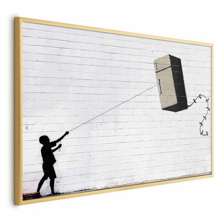 Poster - Flying Fridge