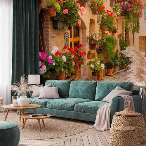 Fotomurale The Alley in Spello (Italy)