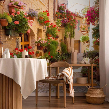 Fotomurale The Alley in Spello (Italy)