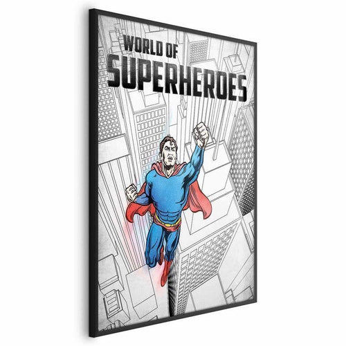 Poster - World of Superheroes