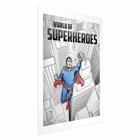 Poster - World of Superheroes