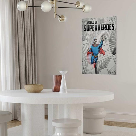 Poster - World of Superheroes