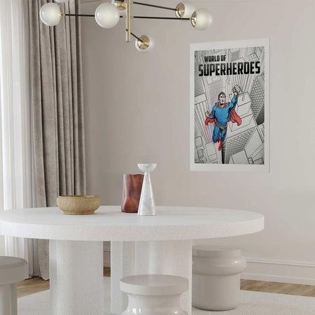 Poster - World of Superheroes