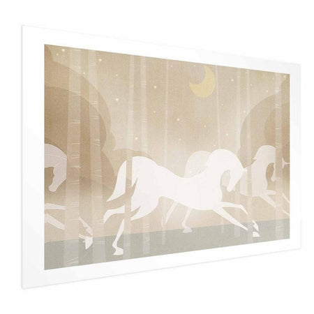 Poster - Galloping Horses
