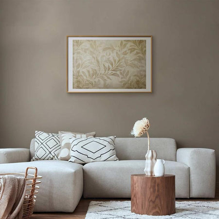 Poster - Sand-colored Leaves and Vines