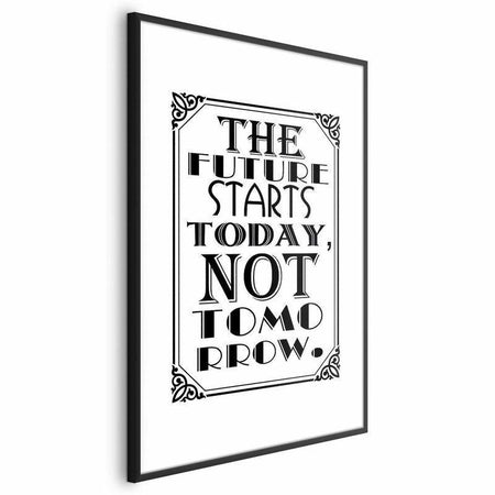 Poster - The Future Starts Today, Not Tomorrow