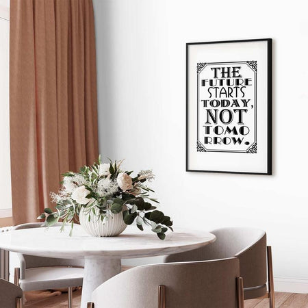 Poster - The Future Starts Today, Not Tomorrow