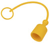 Tappo per innesto rapido giallo maschio da M1/2