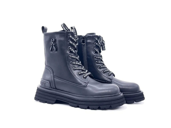 PATRIZIA PEPE Anfibi Donna Vitello Nero