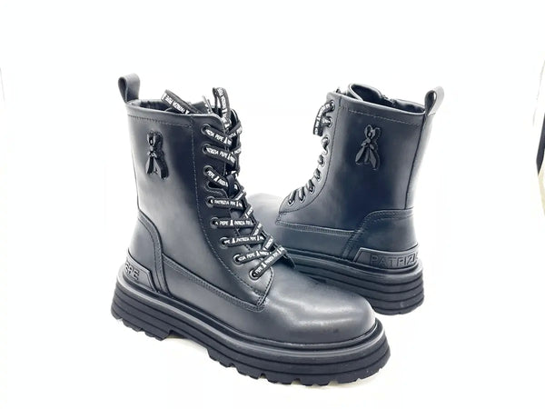 PATRIZIA PEPE Anfibi Donna Vitello Nero