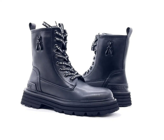 PATRIZIA PEPE Anfibi Donna Vitello Nero