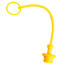 Tappo per innesto rapido giallo femmina da M1/2