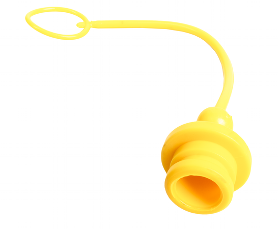 Tappo per innesto rapido giallo femmina da M1/2" confezione da 10 pezzi