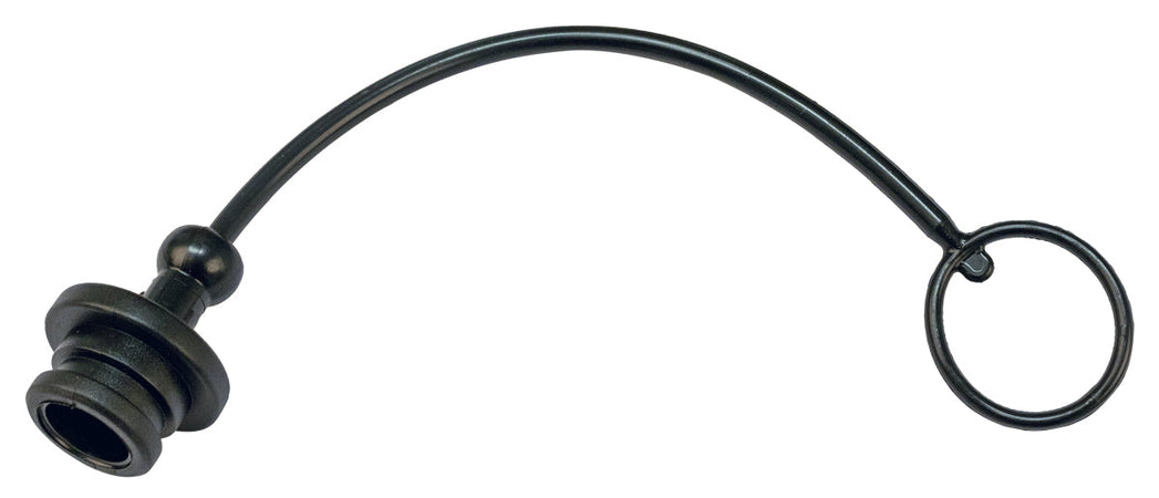 Tappo per innesto rapido nero femmina da M1/2"