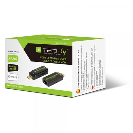 Extender HDMI compatto Full HD su cavo Cat.6/6A/7 max 40m