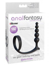 ASS-GASM COCKRING CON ANAL BEADS Nero