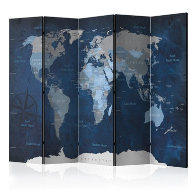Paravento Dark Blue World [divisori da interno]