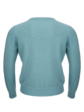 Gran Sasso Maglione in Cashmere Scollo a V da uomo