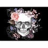 Fotomurale Skull and Flowers
