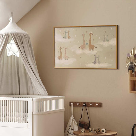 Poster - Loving Giraffes