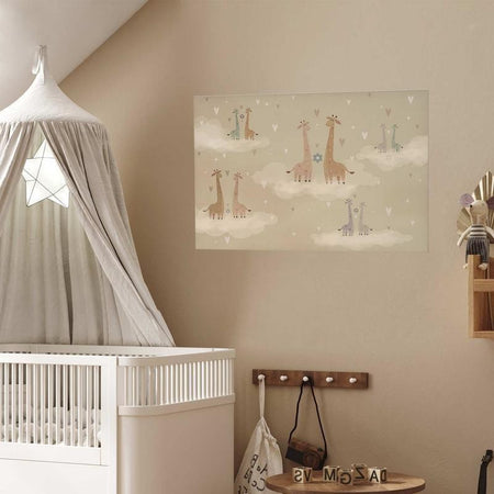 Poster - Loving Giraffes