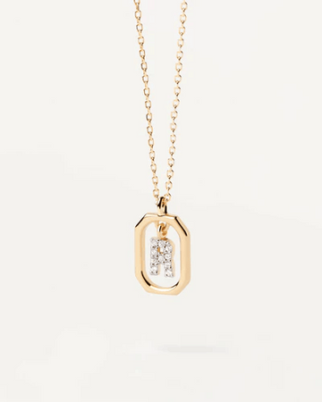PDPAOLA  - COLLANA CON LETTERA R MINI