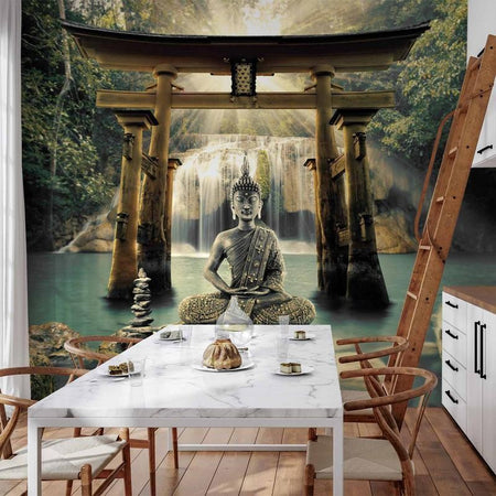 Fotomurale adesivo Buddha Smile