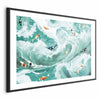 Poster - Fish and Waves
