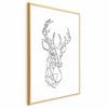 Poster - Geometric Deer