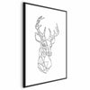 Poster - Geometric Deer