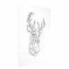 Poster - Geometric Deer