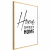 Poster - Black and White: Home Sweet Home