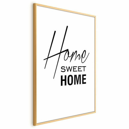 Poster - Black and White: Home Sweet Home
