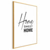 Poster - Black and White: Home Sweet Home