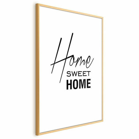Poster - Black and White: Home Sweet Home