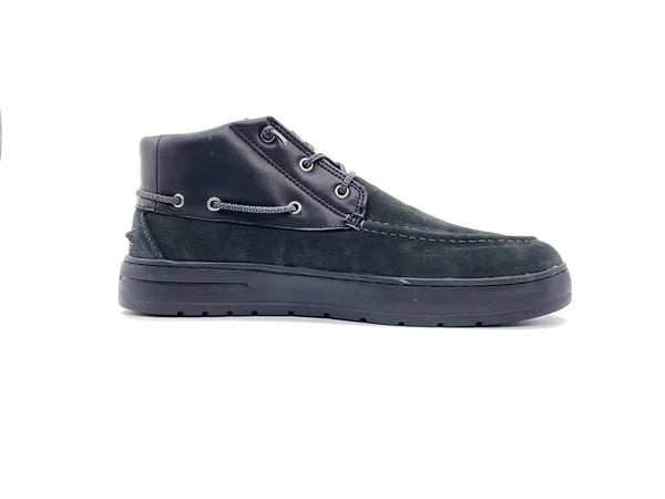 WOZ Scarponcino Uomo Nabuk Black