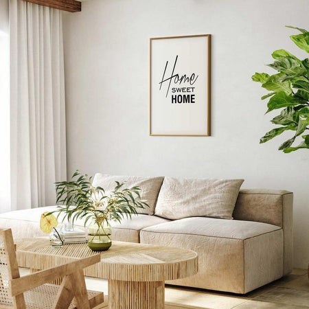 Poster - Black and White: Home Sweet Home