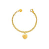 OPS OBJECTS - VICTORIA bracciale con cuore pieno