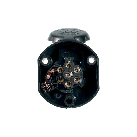 Presa 7 poli da 12V contatti Faston