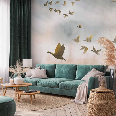 Fotomurale Golden Geese