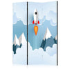 Paravento Rocket in the Clouds [divisori da interno]