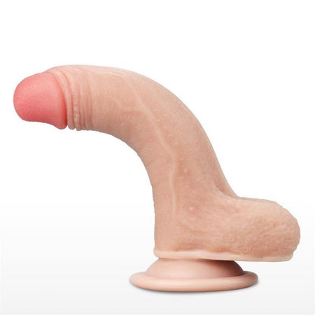 Dildo Realistico Scorrevole Doppio Strato 17,5 cm