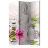 Paravento Buddha and Orchids [divisori da interno]
