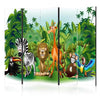 Paravento Jungle Animals II [Room Dividers]