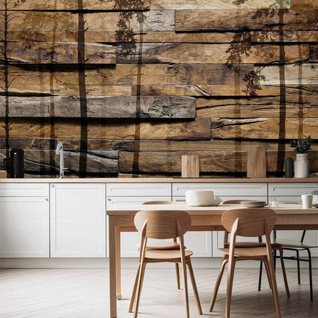 Fotomurale Shadow of Trees