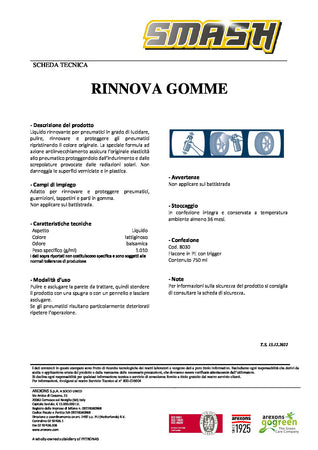 Smash 750ml rinnova gomme spray