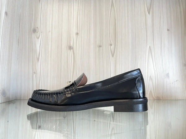 MOSAIQE Mocassino Donna In Pelle Nero