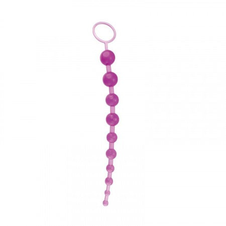 Catena di 10 palline anali Timeless Jelly Toyz4Lovers